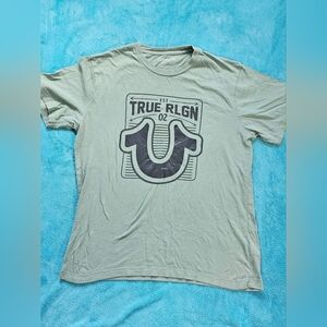 ,True Religion, women's size large t-shirt,  used,